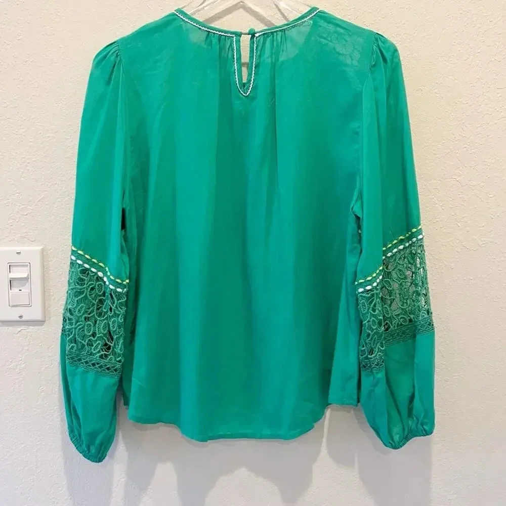 ANTHROPOLOGIE BLNK LONDON Sunshine Pheasant Top size‎ Small